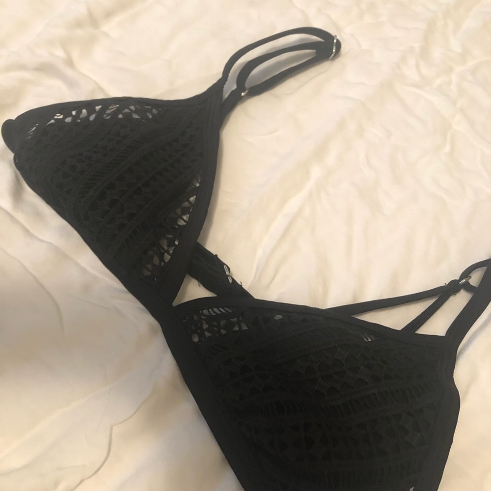 Bralette style swim top